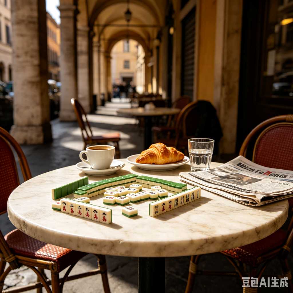 trendy design mahjong tiles